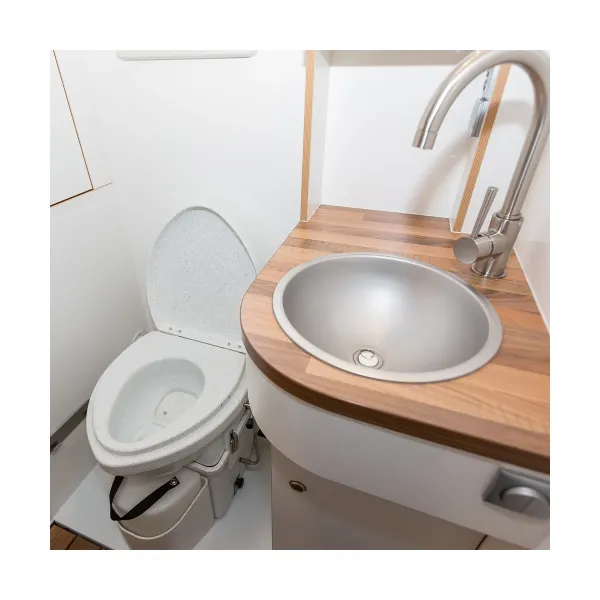 TomTur Nature’s Head Komposttoilette mit Spider Handle Handkurbel